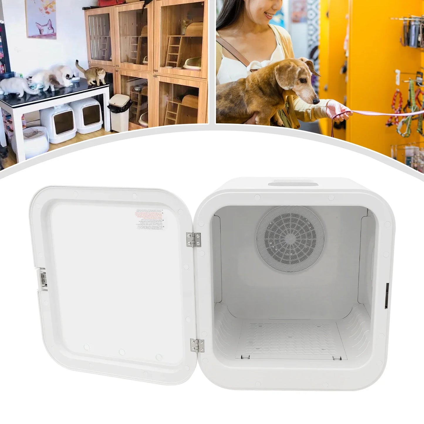 Professional Pet Dryer Box 800W Quiet 35dB Performance