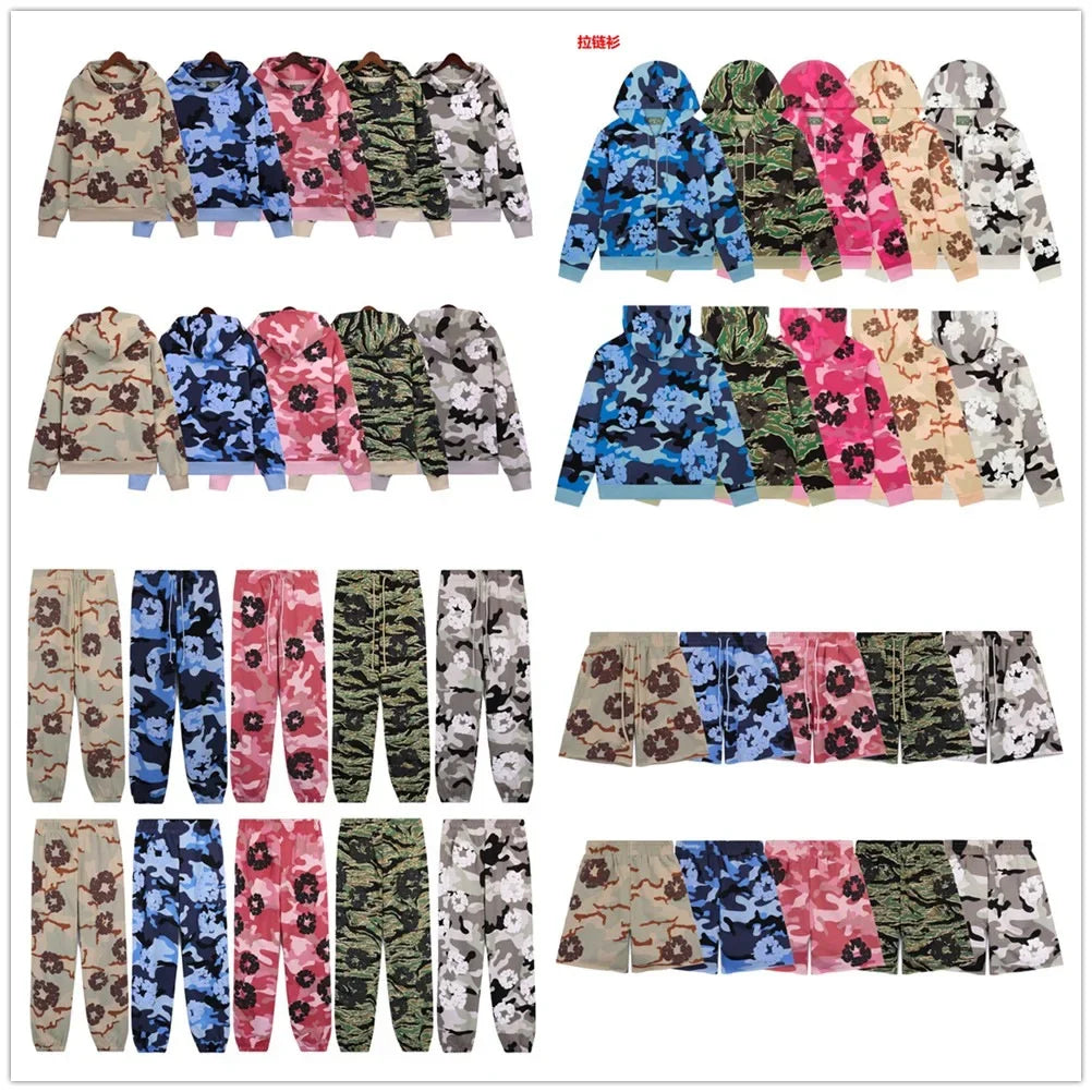 2025 Spring and Autumn New Foam Printed Male and Female Youth Couple Clothes European and American Trendy Brand Loose Hoodie - Joanie B 25