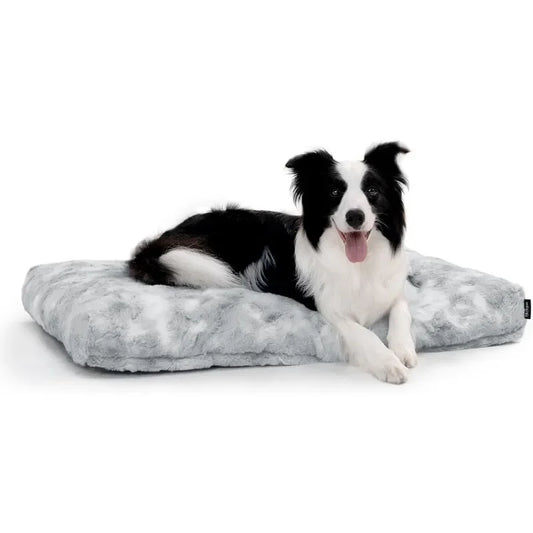 Washable Dog Bed Deluxe Removable Plush Dog Crate Bed Waterproof Pet Beds Fluffy Comfy Kennel Pad Anti Slip Pet Sleeping - Joanie B 25