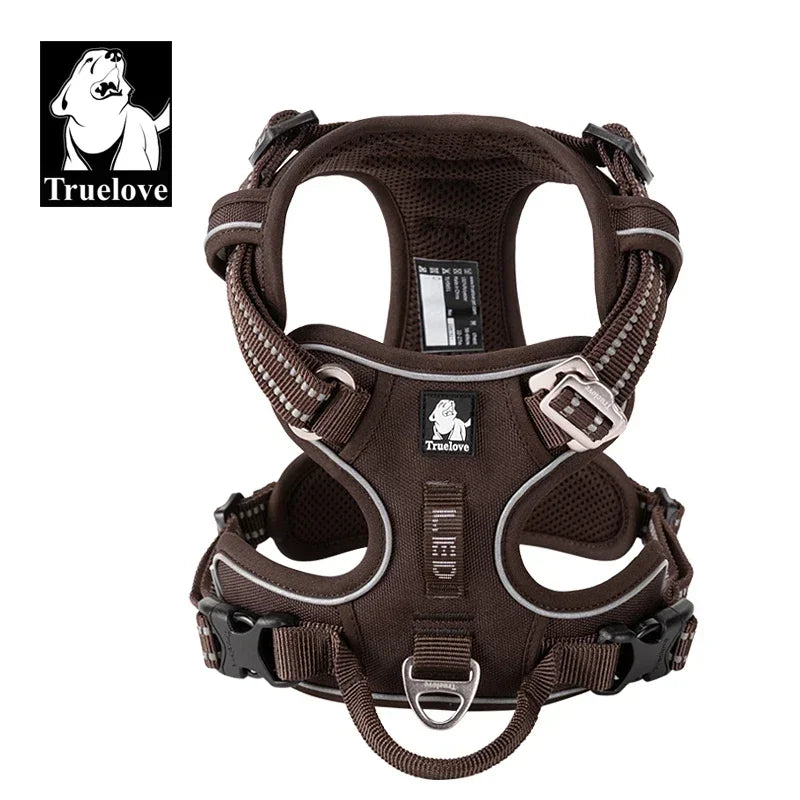 Truelove Pet Explosion Proof Dog Harness Camouflage Reflective Nylon Special Edition and Upgrade Version Easy to Adjust TLH5653 - Joanie B 25
