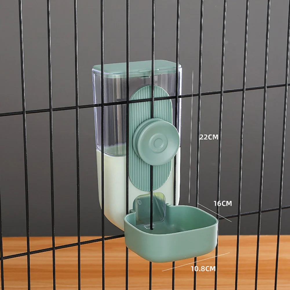 27oz Automatic Pet Bowl Cage Hanging Feeder and Water Dispenser for Puppy Cat Rabbit Small Pets - Joanie B 25