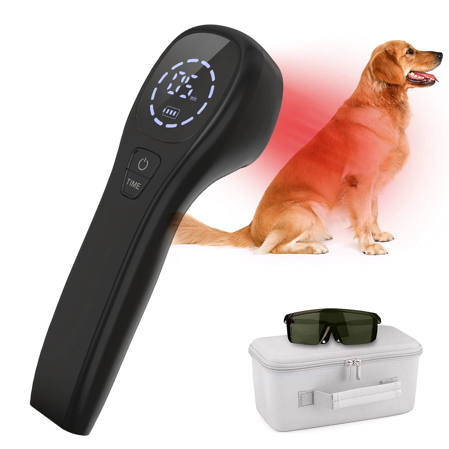 Dog Laser Therapy 808nm Portable Red Light Vet Device