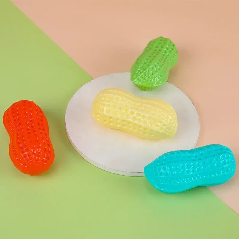 Resistant TPR Pet Bite Grinding Puzzle Toy Stick With Peanut For Dogs Interactive Teeth Training - Joanie B 25