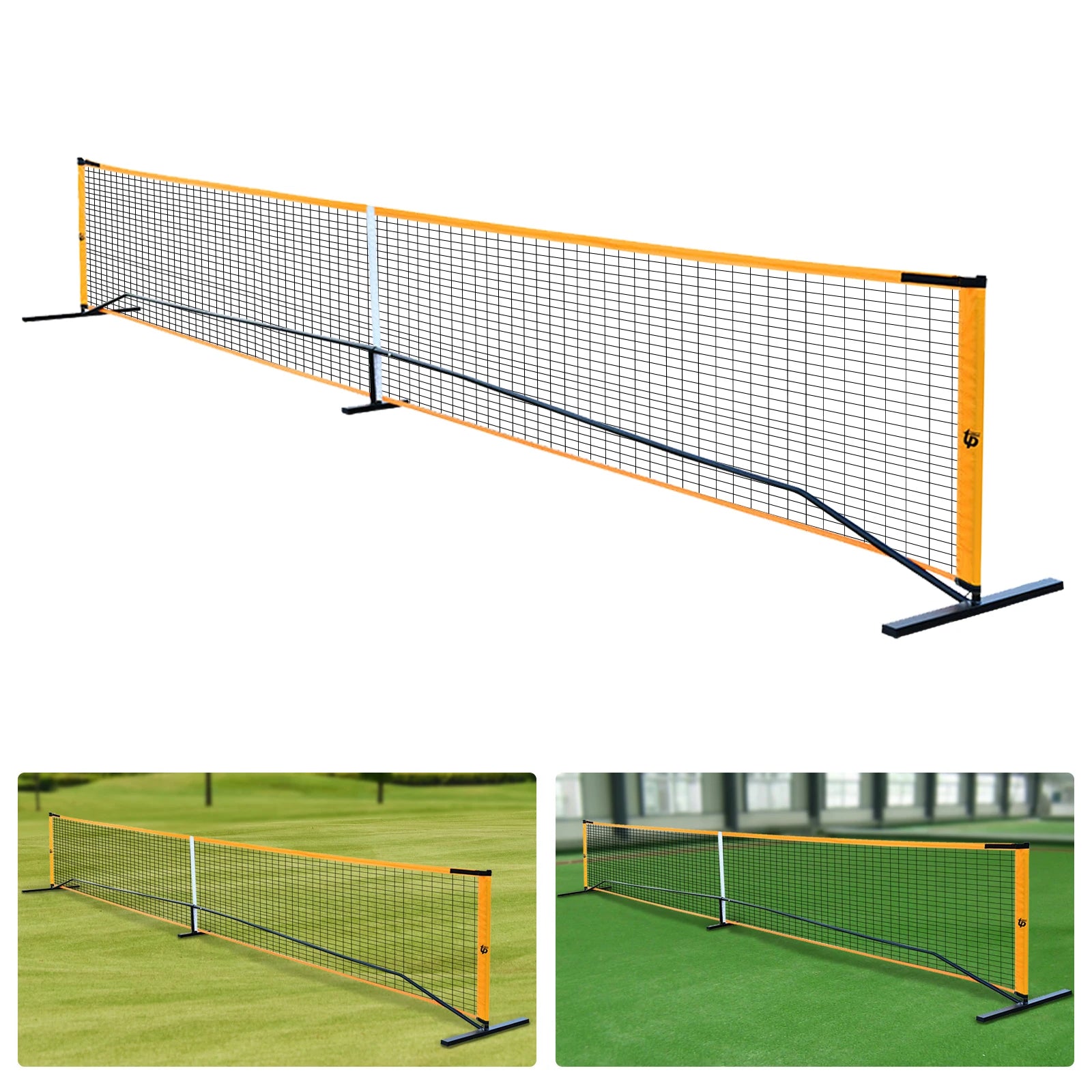 Portable Pickleball Net Set with Four Paddles and Balls for Outdoor Indoor Play Suitable for Badminton and Tennis - Joanie B 25