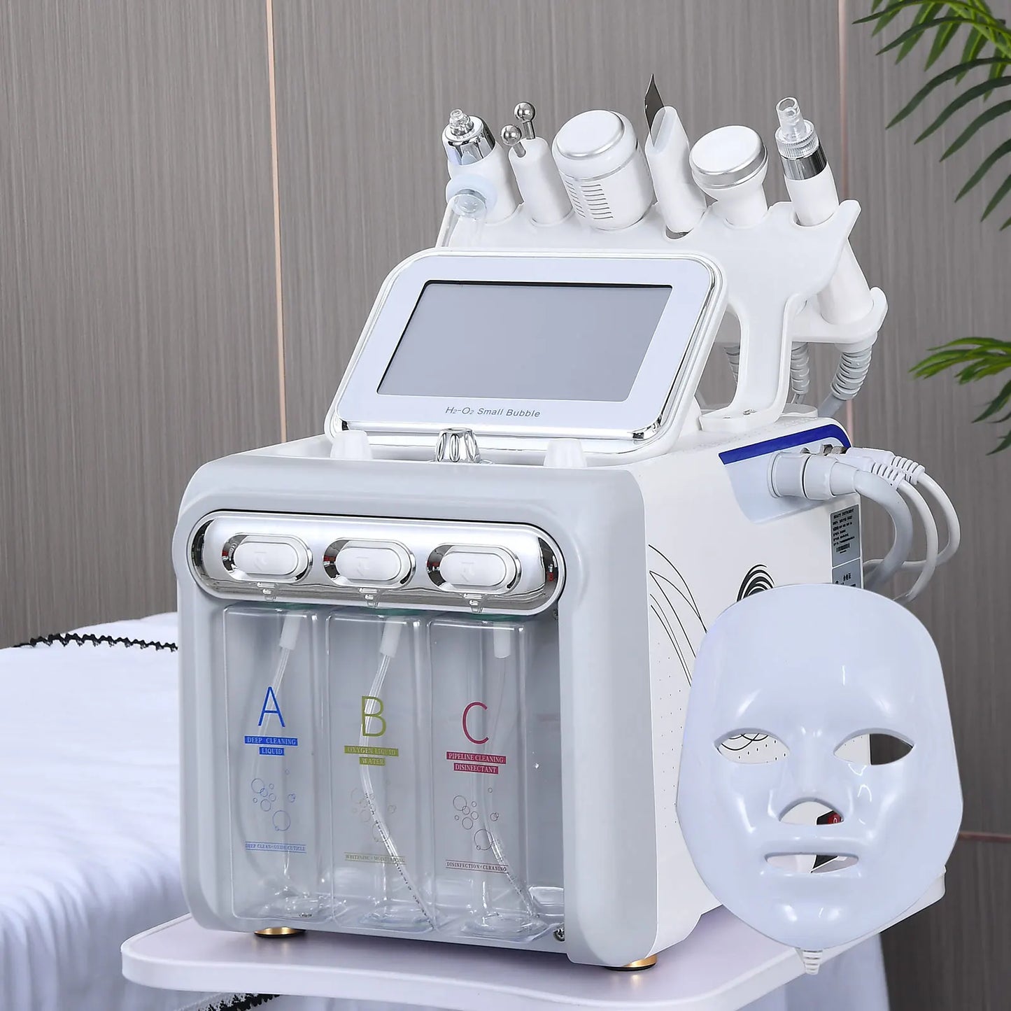 7 In 1 H2O2 Skin Cleansing Hydrofacial Machine For Home Use