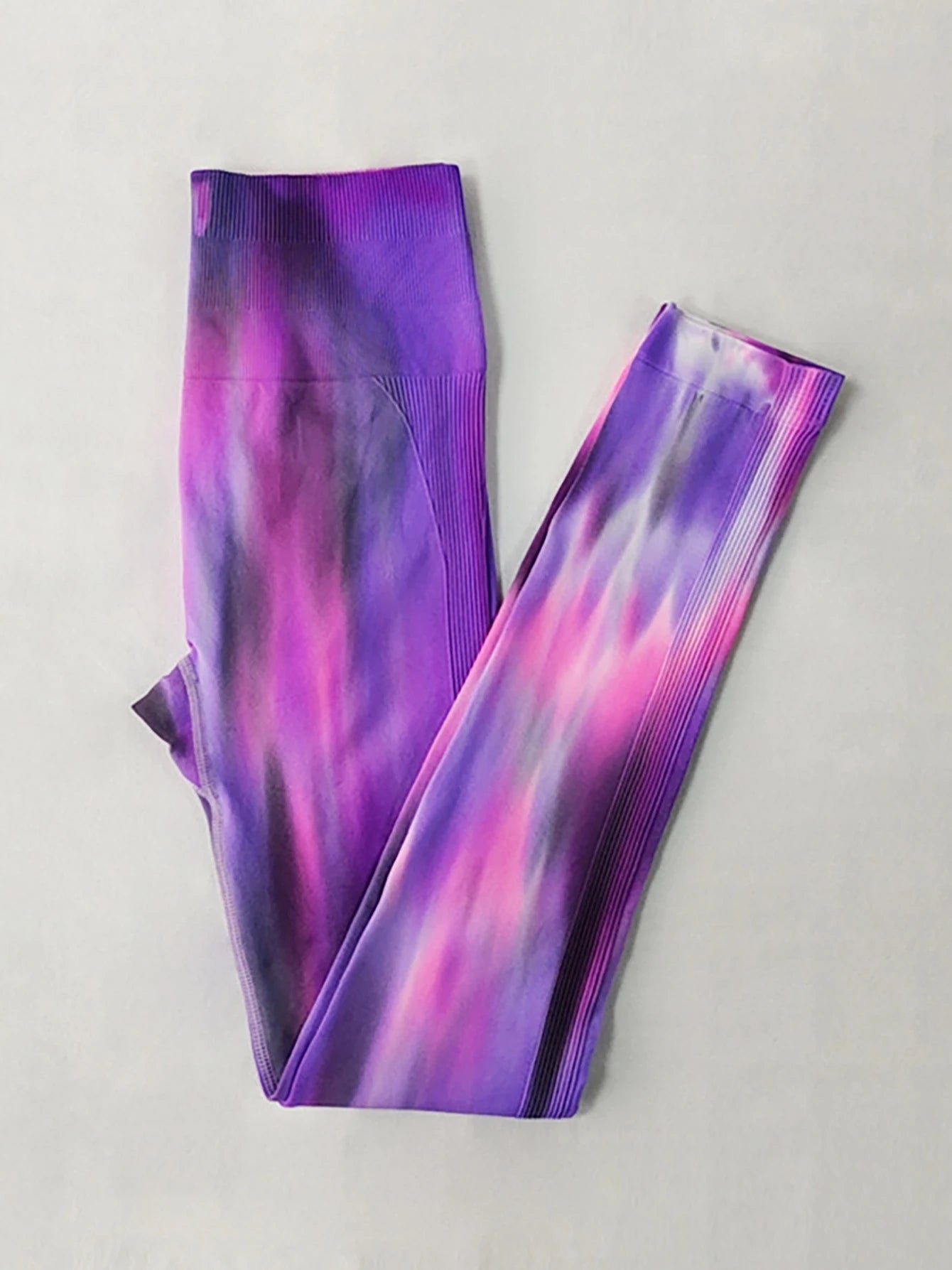 Women's Yoga Pants Butt Lifting High Waist Leggings Tie Dye