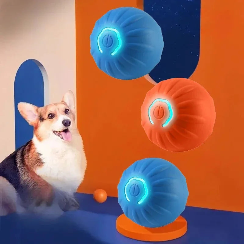 Automatic Moving Dog Toy Ball with USB Charging Rotating Interactive Chew Toy for Puppies Pet Toys Accessories - Joanie B 25