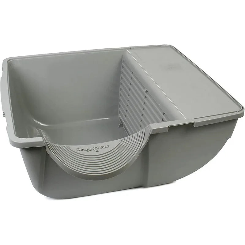Roll 'n Clean Self Cleaning Litter Box Regular Size Generation 5 Grey for Cats Up to 12 Pounds - Joanie B 25