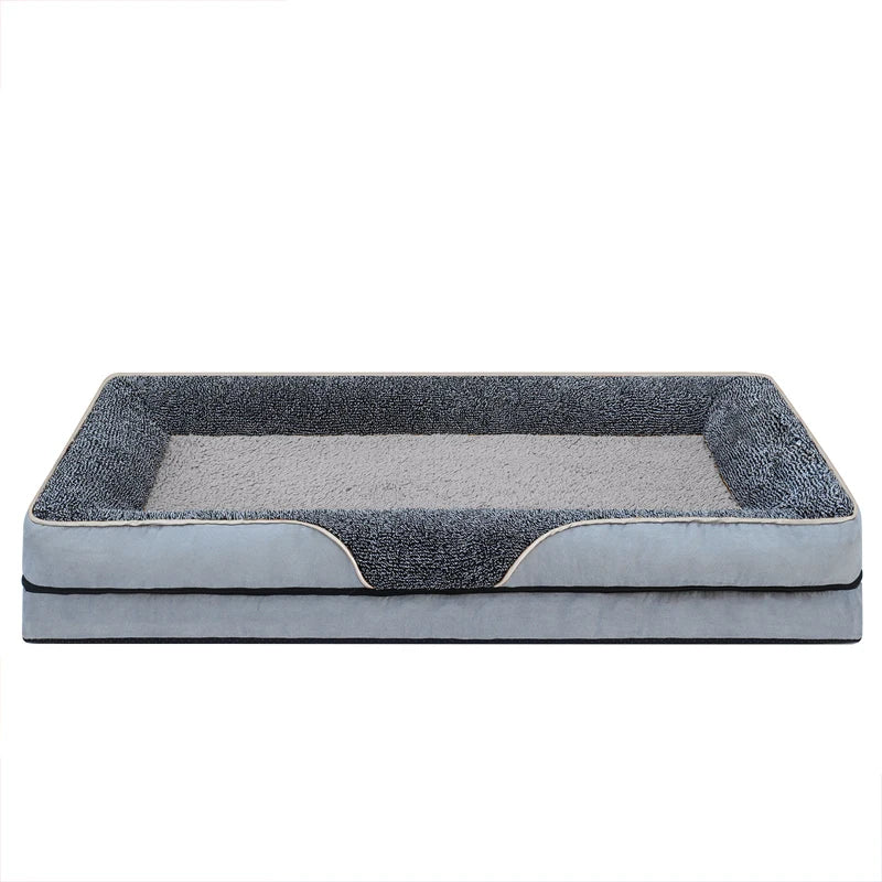Oversized Dog Bed Removable Washable With Raised Edges