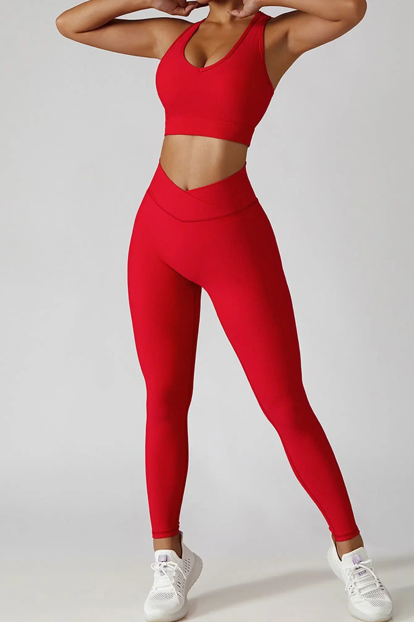 Women's 3 Piece Yoga Set Jacket Bra Legging Fitness