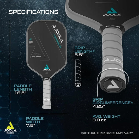Ben Johns Perseus Pickleball Paddle Charged Surface