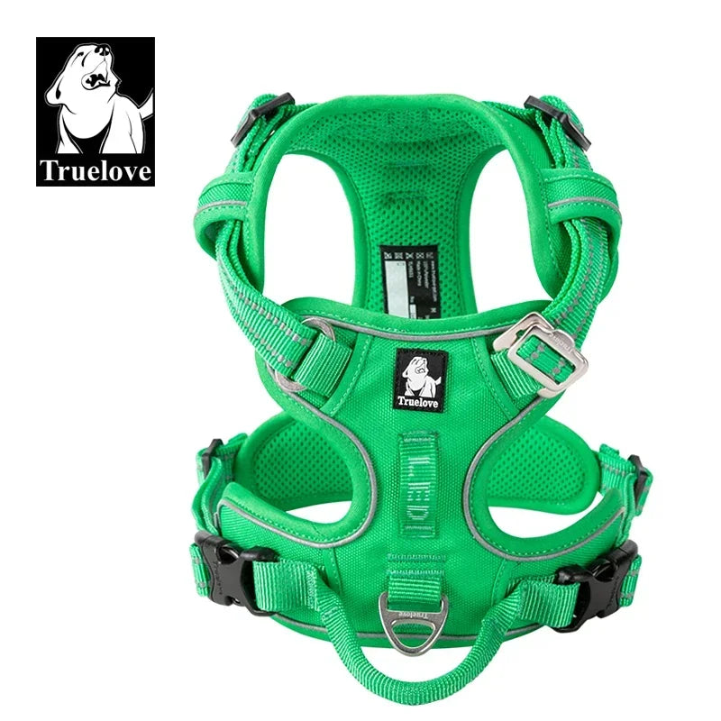 Truelove Pet Explosion Proof Dog Harness Camouflage Reflective Nylon Special Edition and Upgrade Version Easy to Adjust TLH5653 - Joanie B 25