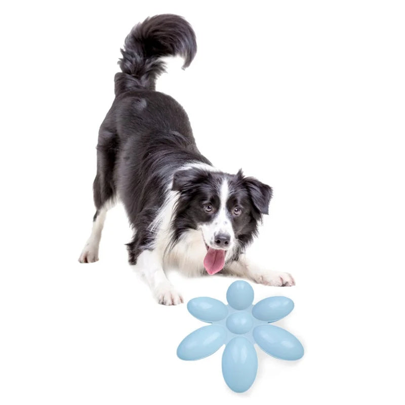 Pet Dog Petal Feeding Bowl 6 in 1 Multi Pet Food and Water Container Durable Plastic Pet Accessories - Joanie B 25