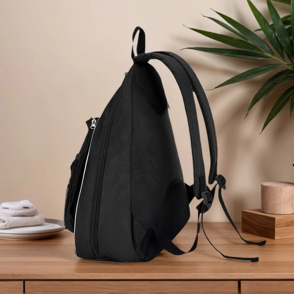 Adjustable Racket Bag Large Capacity Breathable Sports Backpack Lightweight Portable Racket Rucksack Gifts for Pickleball Lovers